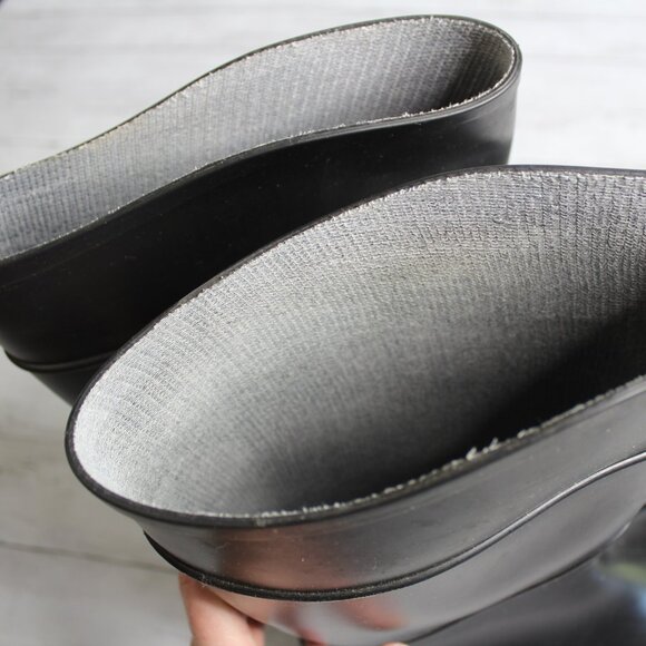 Servus Men's Black Rubber Work Boots Size 12 Waterproof - Picture 7 of 7